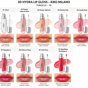 3D Hydra Lip Gloss Kiko Milano