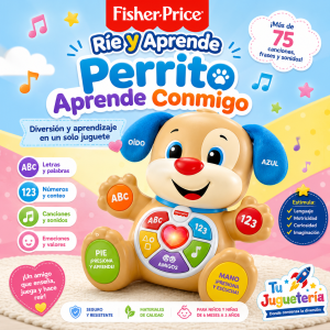 Fisher-Price Ríe y Aprende Perrito Aprende Conmigo