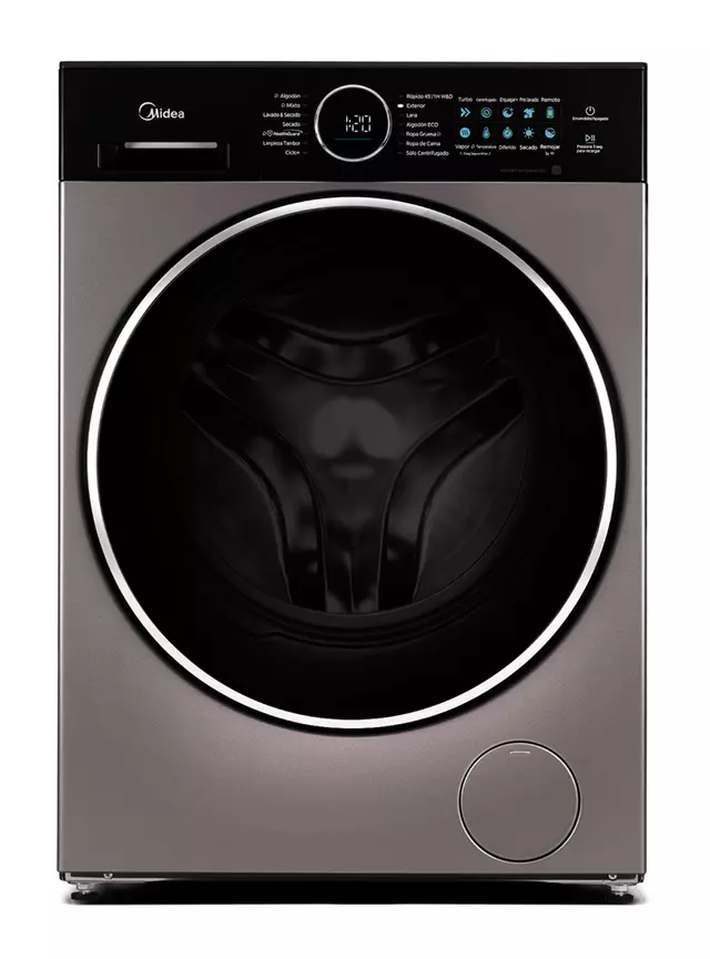 Lavadora 12 kg de Midea.